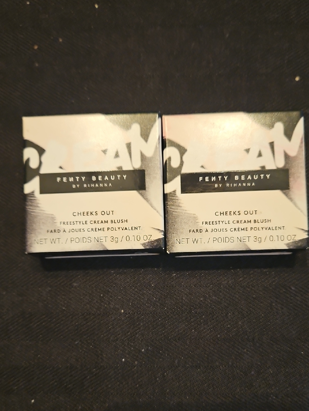 Fenty Beauty Cheeks Out Freestyle Cream Blush Duo - Raisin x 2